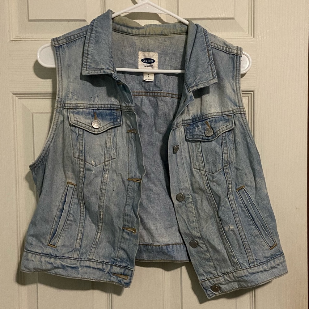 Denim vest